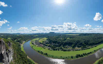 📷 Saxon Switzerland National Park Panorama