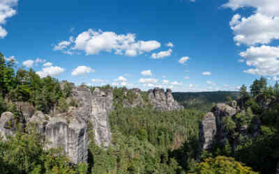 📷 Saxon Switzerland National Park Panorama