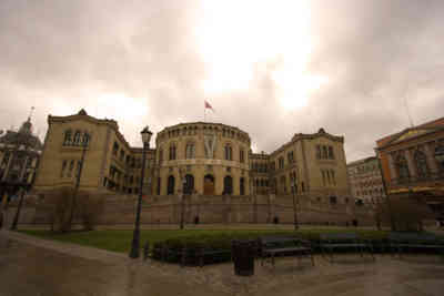 📷 The Norwegian parliament(Stortinget)